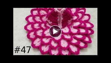 How to Crochet Flower Dress for Laddu Gopal 