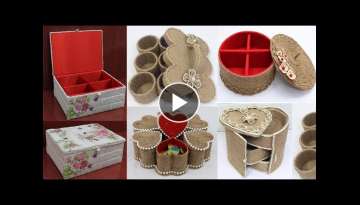 10 Storage Organizer Box Ideas from Waste Material 