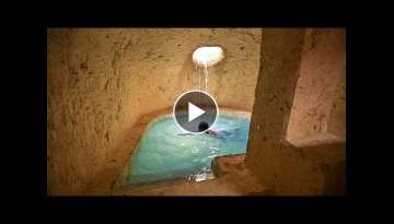 Building Underground Temple Tunnel House With Swimming Pools