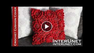 Crochet cushion cover 