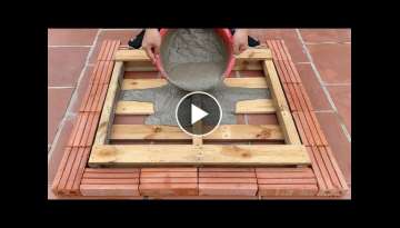 Awesome Technique Making Coffee Table from Plastic Pipes