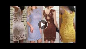 Crochet Women Dress/Mid and summer Crochet Dresses 21k
