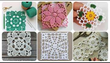 Gorgeous rectangular crochet tablecloth designs