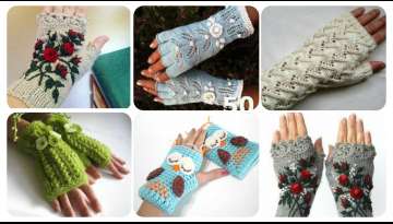 5 steps to create crochet mittens for women and girls