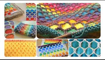 Gorgeous Honeycomb Knitting Pattern
