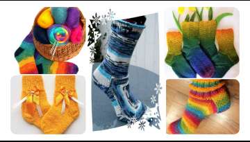 Great Manufacture of Hand Knitted Socks