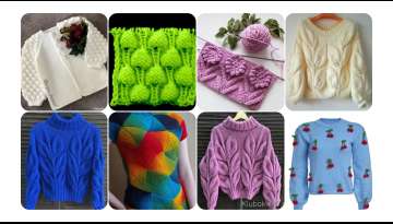 Gorgeous sweater knitting patterns