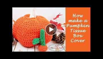 Secret Pumpkin Tissue Box Cover 