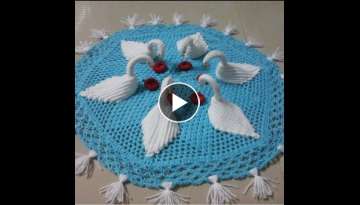 Crochet tablecloth pattern