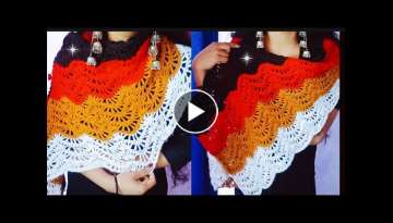  Crochet shawl knitting