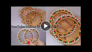How To Make Silk Thread Bangles At Home