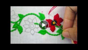  Amazing border line embroidery design