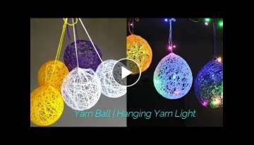 How to Make a Lantern with Yarn 