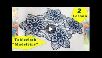 How to crochet tablecloth 