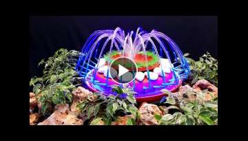 How to make very Beautiful Fountain with LED Light 
