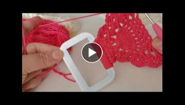 Surprise crochet knit with WET WIPES COVER