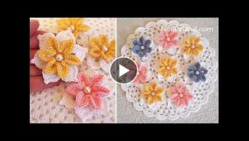Crochet Flowers Tutorial