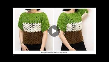 Easy Crochet: Crochet Blouse