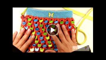 DIY Purse with Monster Pop Tabs