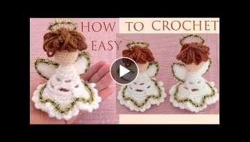 Como hacer un Ã¡ngel en minutos con Ganchillo Crochet