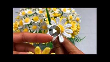 crochet sugar daisies