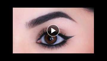 3 steps to Apply Winged Eyeliner like a Pro with Lakme Eyeliner 