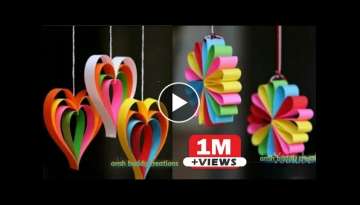 DIY PAPER CRAFT Room Decoration Ideas At Home