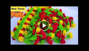  Flower Toran|Gate parda ka design|New crochet toran