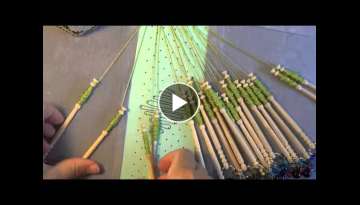 Video #84 Beginner bobbin lace tutorial