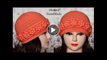 Women crochet hat