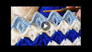 Super Easy Knitting krochet baby blanket 