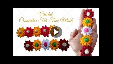 CROCHET: How To Crochet Ear Saver For Mask