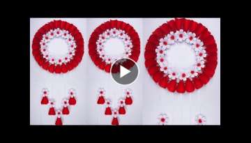 Flower Wall Hanging Craft Ideas With Paper 