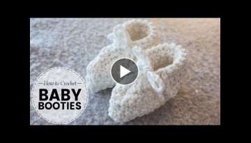 How to Crochet Baby Booties 
