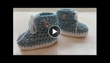 Eady Crochet Baby Tennis Shoe 