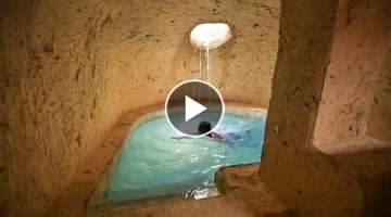  Building Underground Temple Tunnel House With Swimming Pools