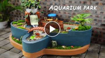  Build a beautiful outdoor mini aquarium park