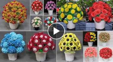  20 Flower pot making at home with plastic bottle