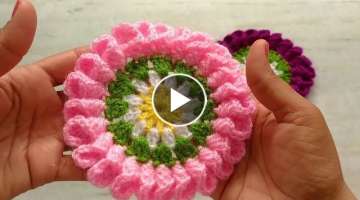 Crochet Beautiful Tablemat/Coaster