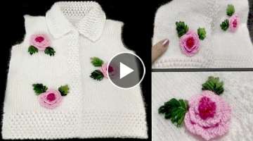 Easy Embroidery On Cardigan