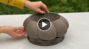  Idea Of Making Beautiful Flower Pots From Cement