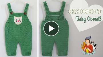 Crochet Baby Overall 