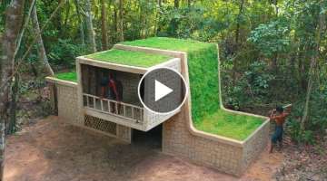 26Days Building Sky Point Villa House with Decoration Underground Living Room