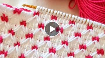 Crochet Tunisian baby blanket 16k