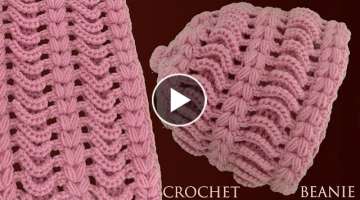 Como tejer a Crochet un gorro tejido en punto de 