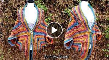 How To Crochet A Cocoon Cardigan