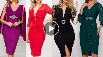 Modren women style pencil dresses