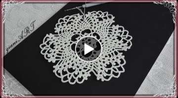 Crochet Lace Doily/Round Motif 