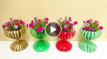 Recycle Plastic Bottles Into Beautiful Lantern Flower Pots For Small Garden 