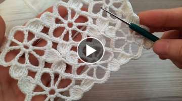 FANTASTIC Very Beautiful Flower Crochet Pattern 